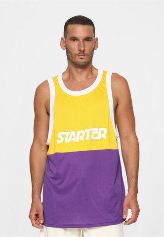 Starter Shirt in Gelb: Vorderseite