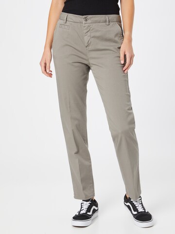 UNITED COLORS OF BENETTON Chino Pants in Grey: front