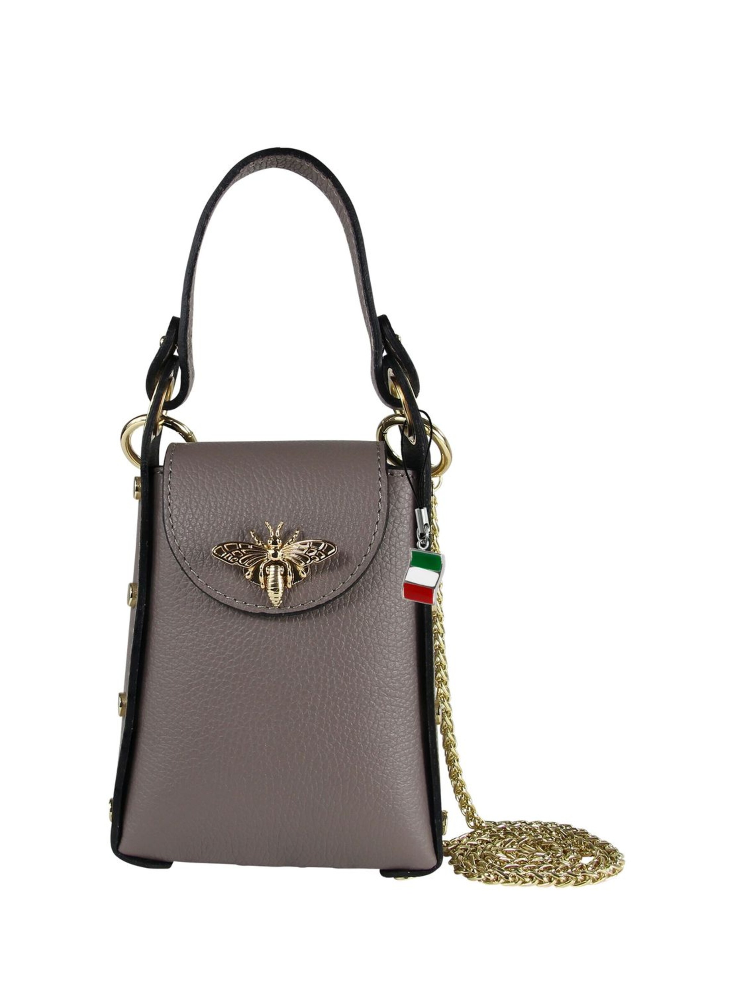 Florence Handtas in Bruin: voorkant