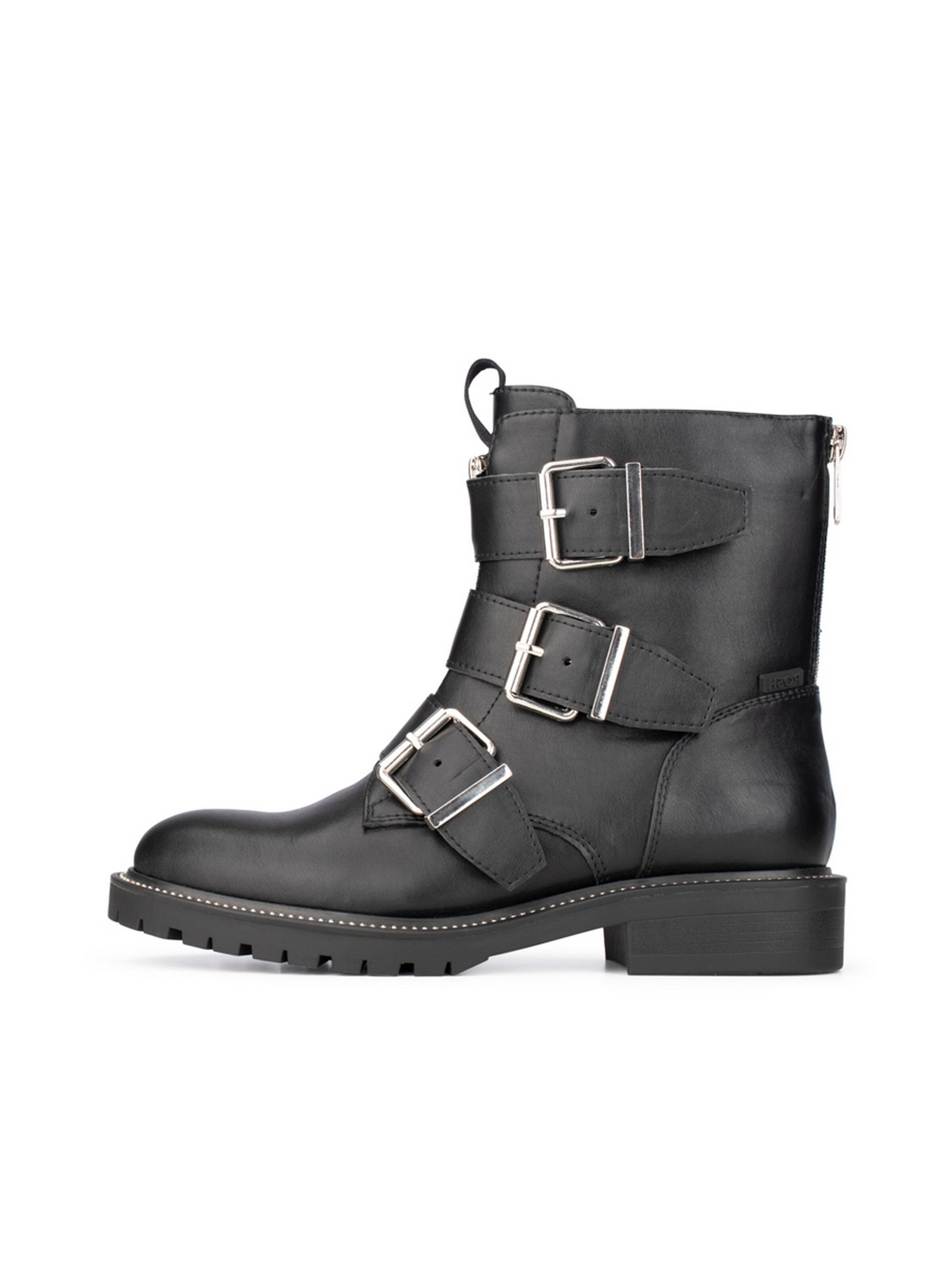 POSH by Poelman Stiefelette 'Janet' in Schwarz: Vorderseite