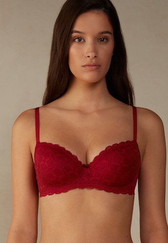 INTIMISSIMI Balconette Bra in Red: front