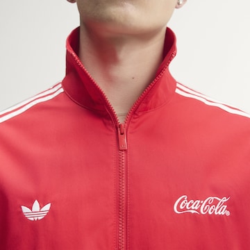 Veste mi-saison 'Coca Cola Classic Firebird' ADIDAS ORIGINALS en rouge