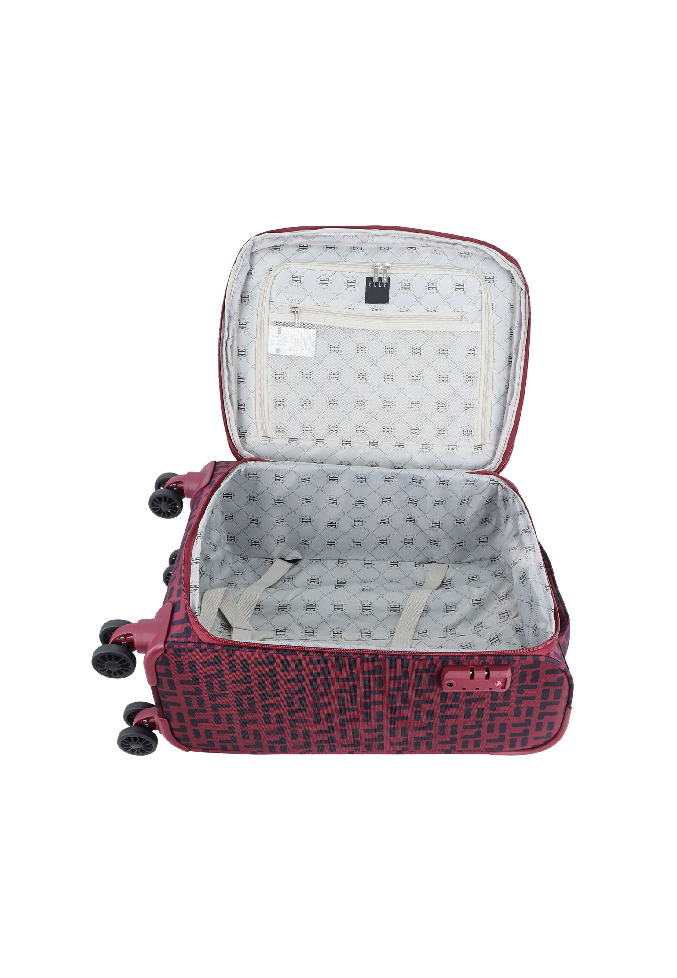 ELLE Trolley 'Couture' in Rot