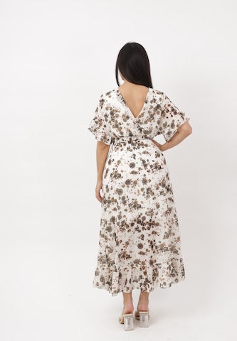 Elara Jurk in Beige