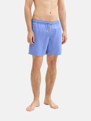 Shorts de bain TOM TAILOR DENIM en bleu : devant