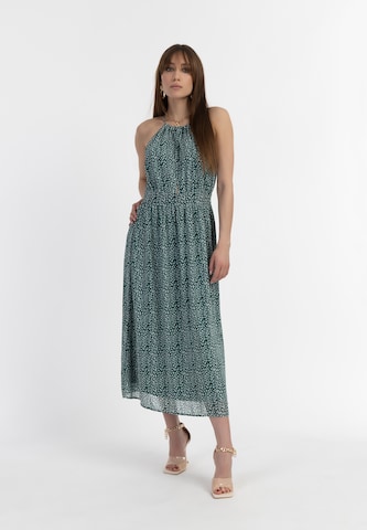 faina Summer dress in Green