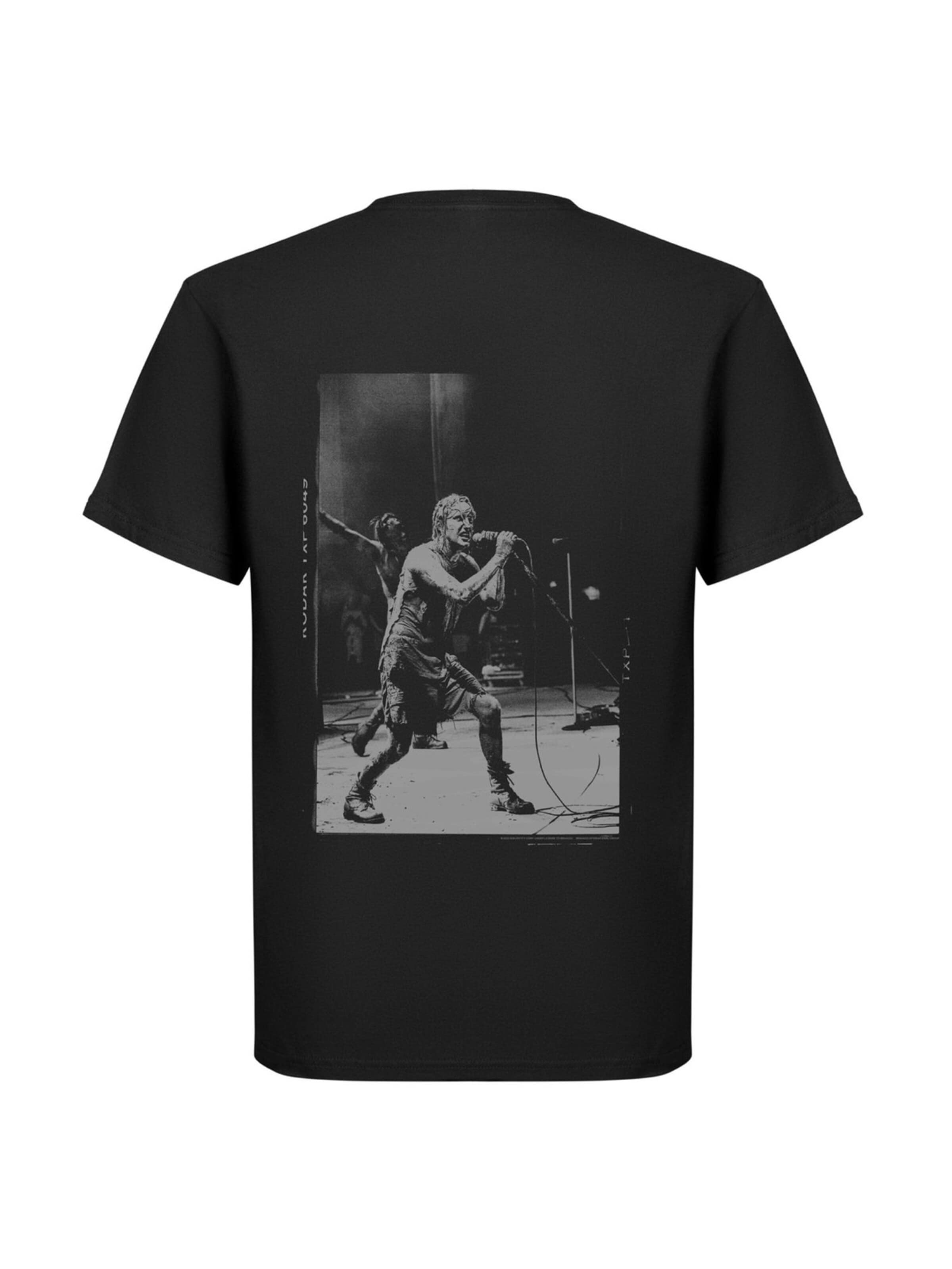 Maglietta 'Nine Inch Nails Self Destruct T-Shirt' di Rockshirts in nero