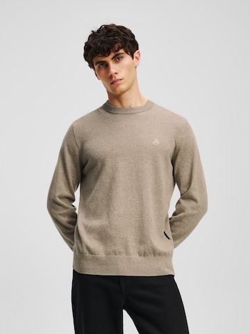 Karl Lagerfeld Pullover 'Kameo' i beige: forside