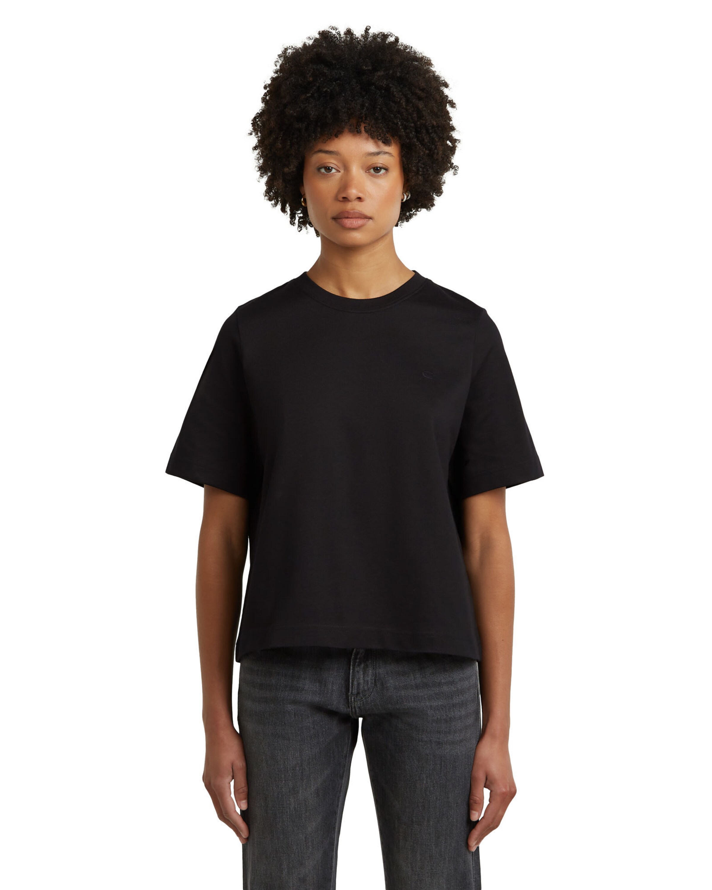 G-STAR T-Shirt in Schwarz: Vorderseite