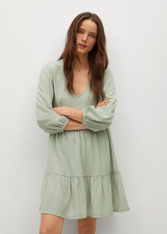 Robe 'Pati' MANGO en vert : devant