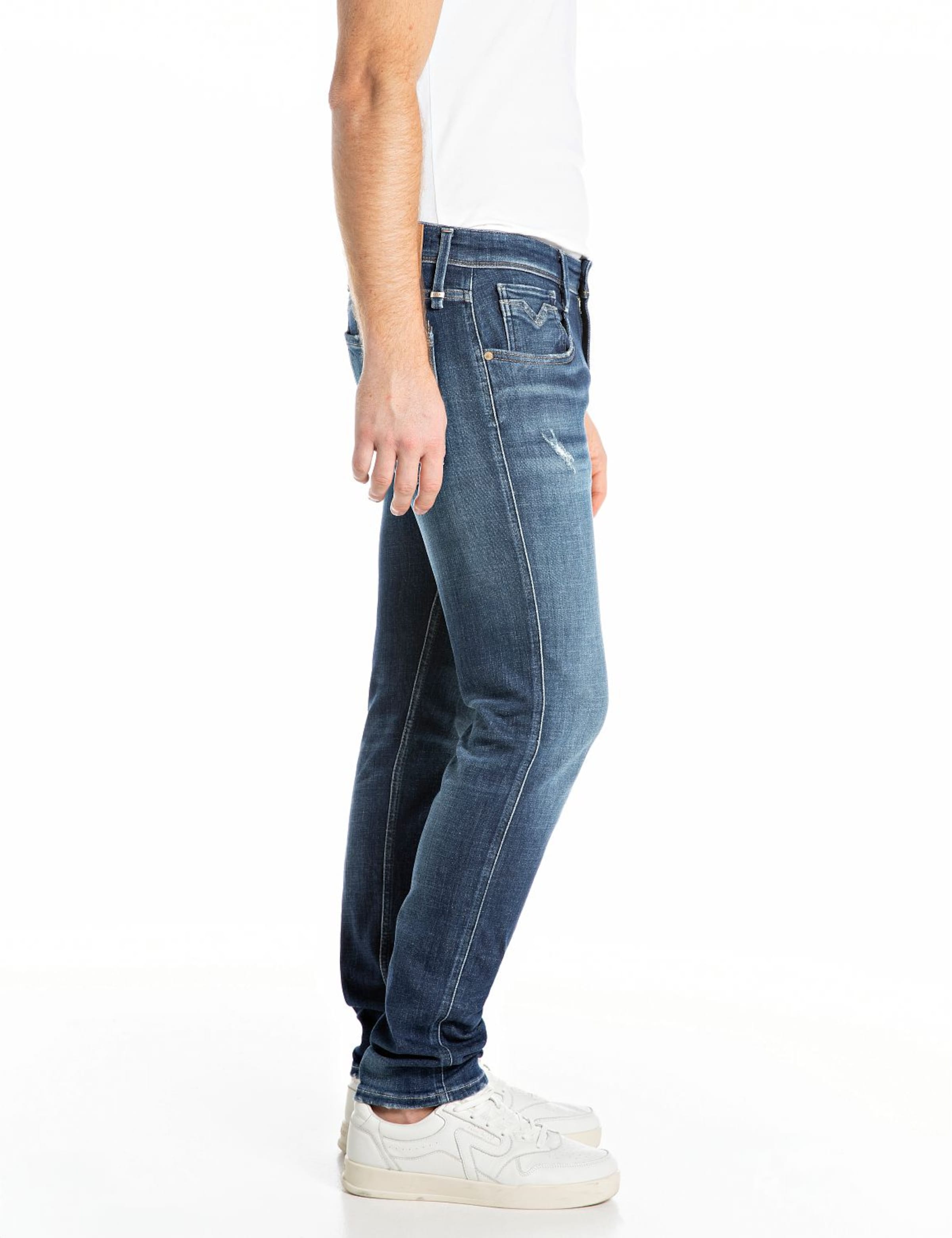 REPLAY Slimfit Jeans in Blau