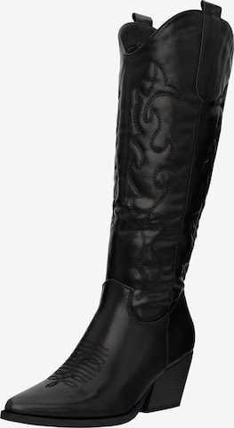 Salinyang Cowboylaarzen in Zwart: voorkant