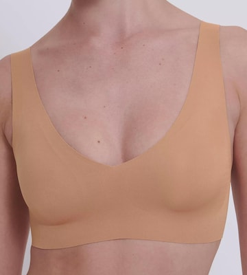 SLOGGI Bustier BH 'ZERO Feel 2.0' in Braun