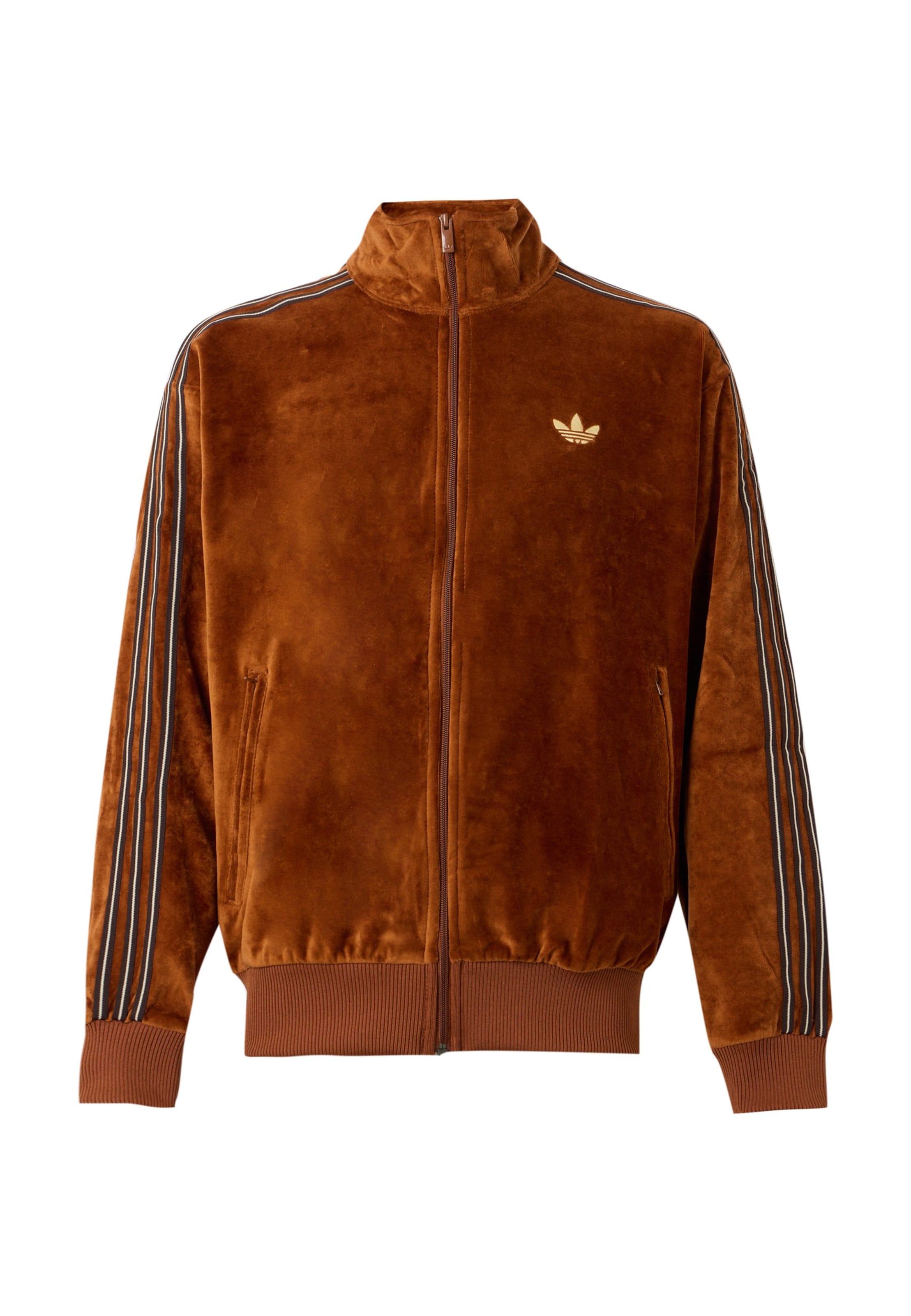 ADIDAS ORIGINALS Dressipluus 'FIREBIRD', värv pruun: eest vaates