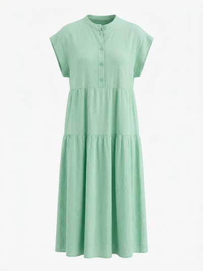 Shop Karey Jurk 'Mindy Maxi Dress' in 38-40 in de kleur Mintgroen, Productweergave