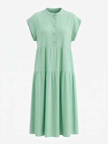 Shop Karey Jurk 'Mindy Maxi Dress' in Groen: voorkant