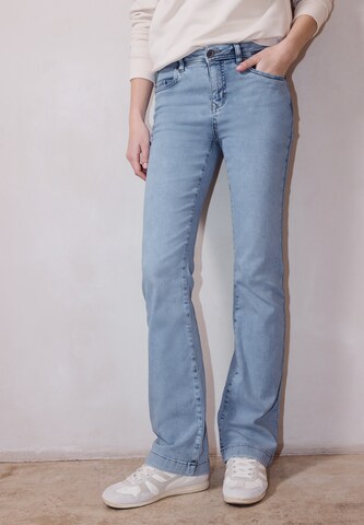 Street One Studio Boot cut Jeans in Blue: front