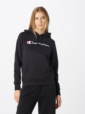 Champion Authentic Athletic Apparel Sweatshirt 'Classic' i svart: forside