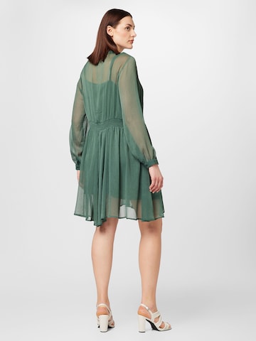 ABOUT YOU Curvy Shirt Dress 'Rea' in Green