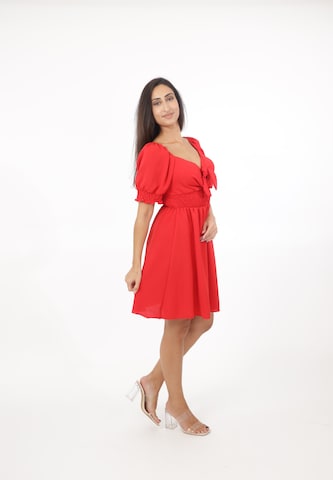 Elara Summer dress in Red