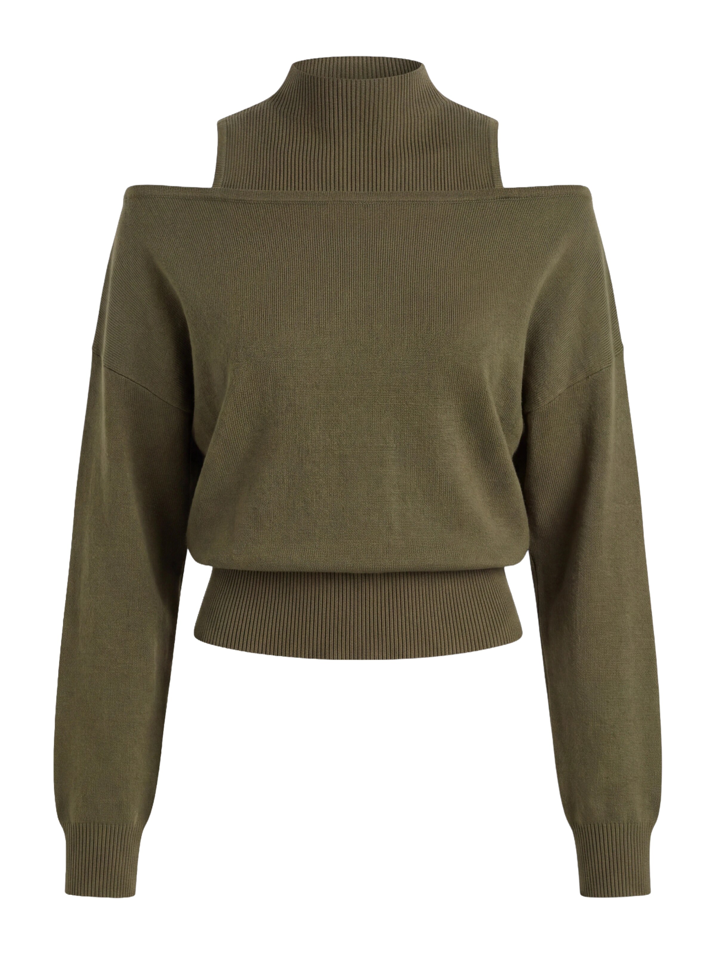 studioselect Pullover 'Hellena' in S in oliv, Produktansicht