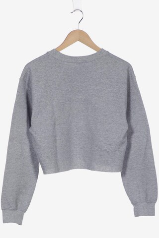 TOPSHOP Sweatshirt & Zip-Up Hoodie in S in Grey