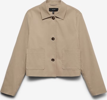 SOMETHINGNEW - Chaqueta de entretiempo en marrón: frente