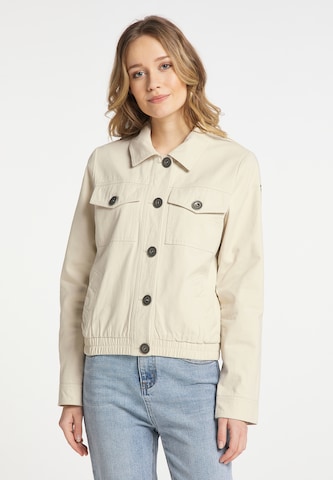 DreiMaster Vintage Between-Season Jacket in Beige: front