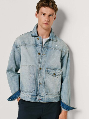 Pepe Jeans Jacke 'Milo' in Blau