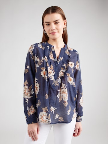 Lollys Laundry Blouse in Blauw: voorkant