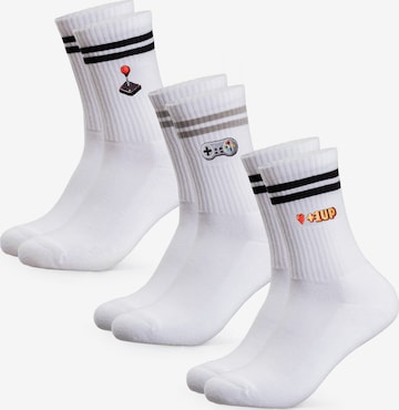 Occulto Athletic Socks 'Rio' in Grey: front