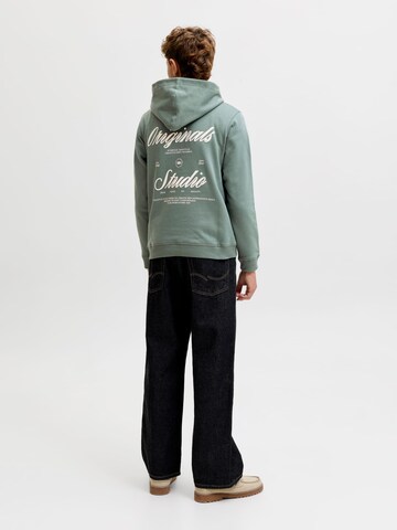 Jack & Jones Junior Sweatshirt 'Norrebro' in Groen