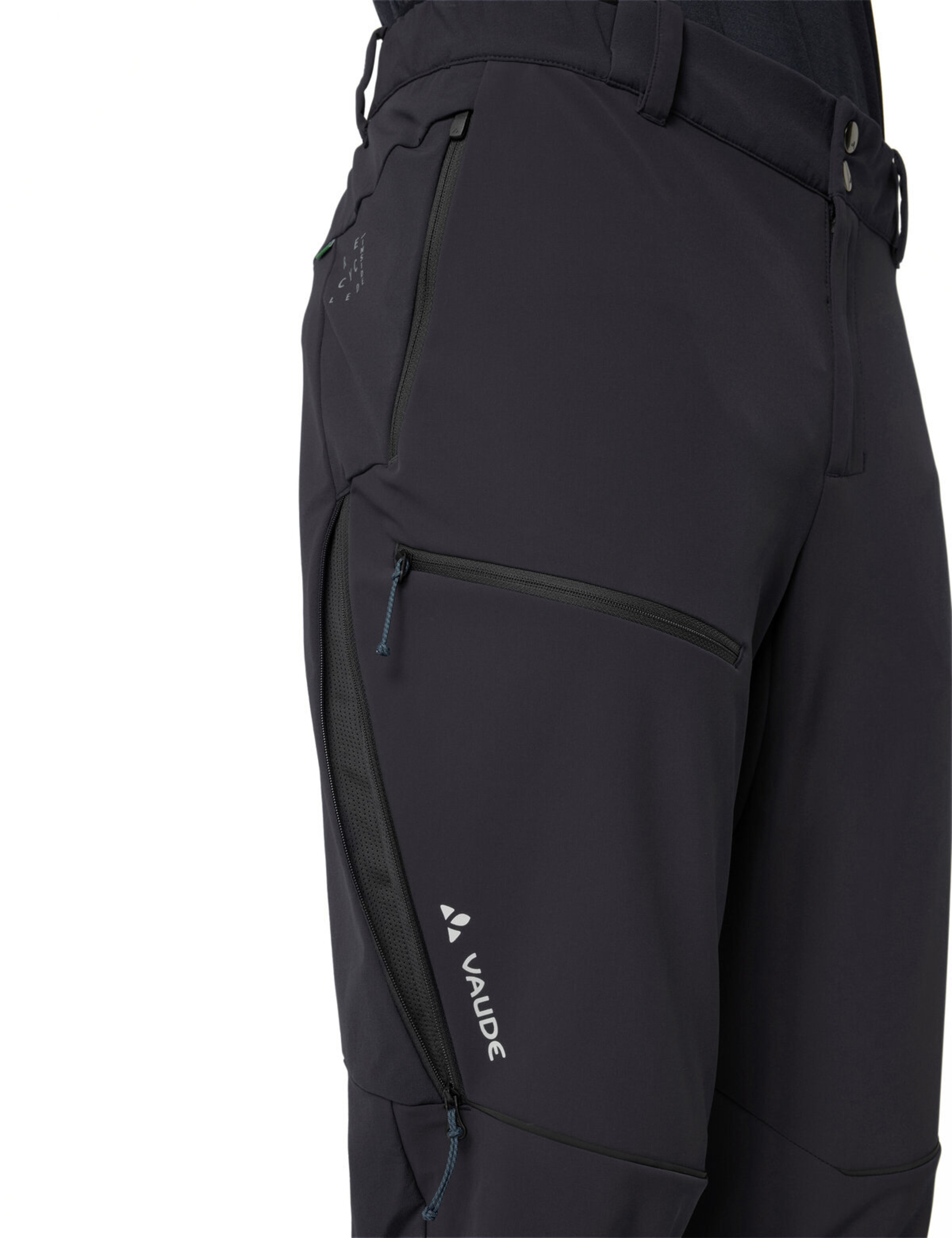 VAUDE Regular Outdoor trousers 'Larice V' in Black