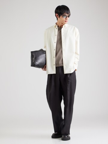 Coupe regular Chemise 'DAMON' Soulland en blanc