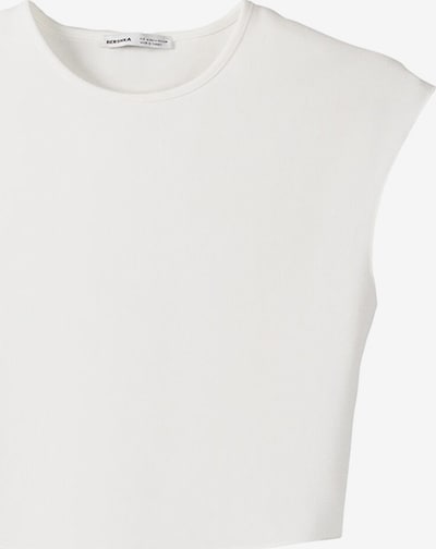 Bershka Top in de kleur Offwhite, Productweergave