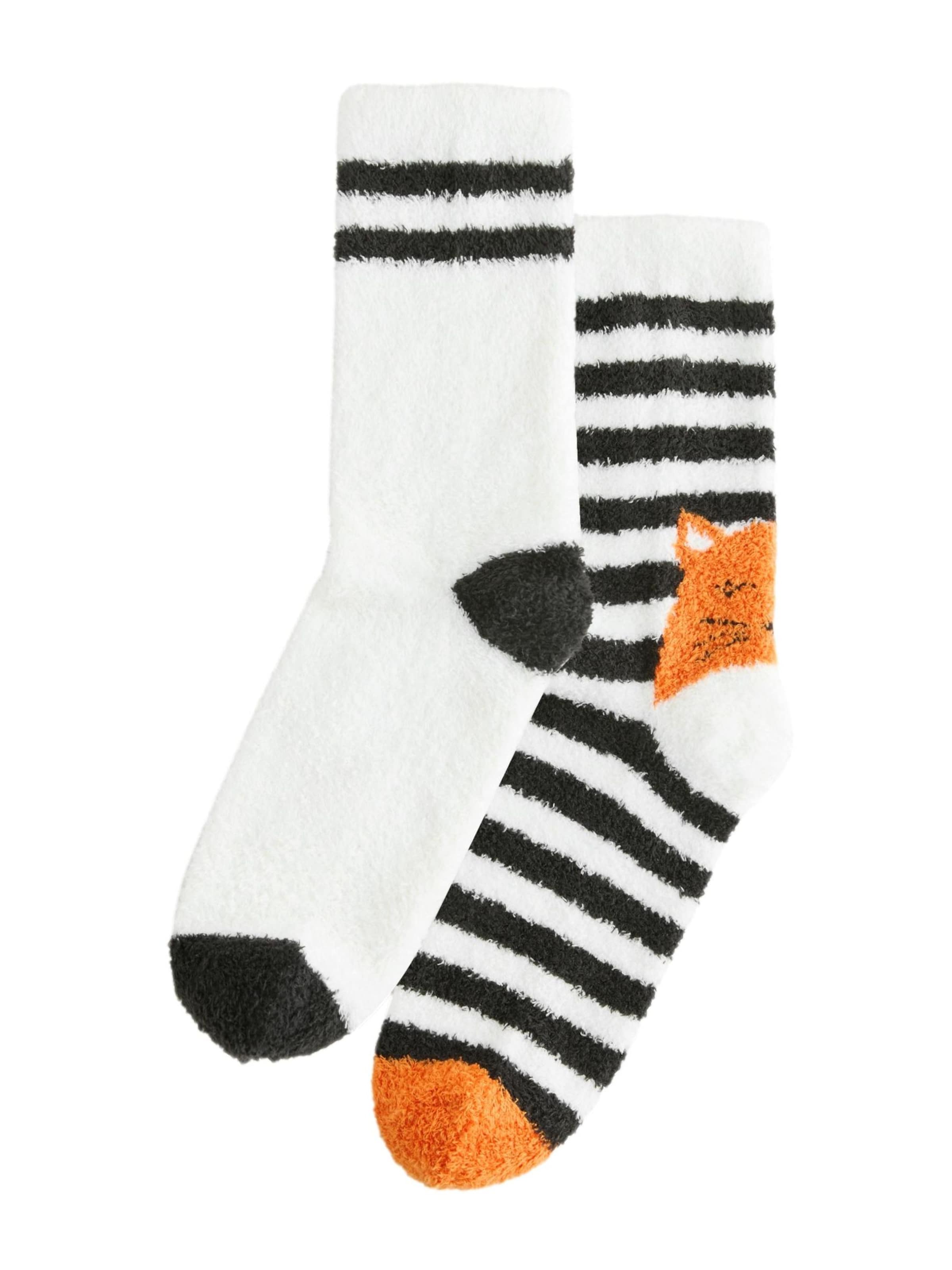 Next Socken in Weiß: Vorderseite