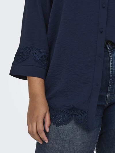 ONLY Carmakoma Blusa 'METTA' en azul, Vista del producto