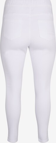 Zizzi - Skinny Jeggings 'JTALIA' em branco