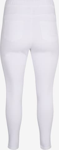 Zizzi - Skinny Jeggings 'JTALIA' em branco