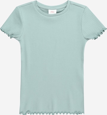 s.Oliver Shirt in Groen: voorkant