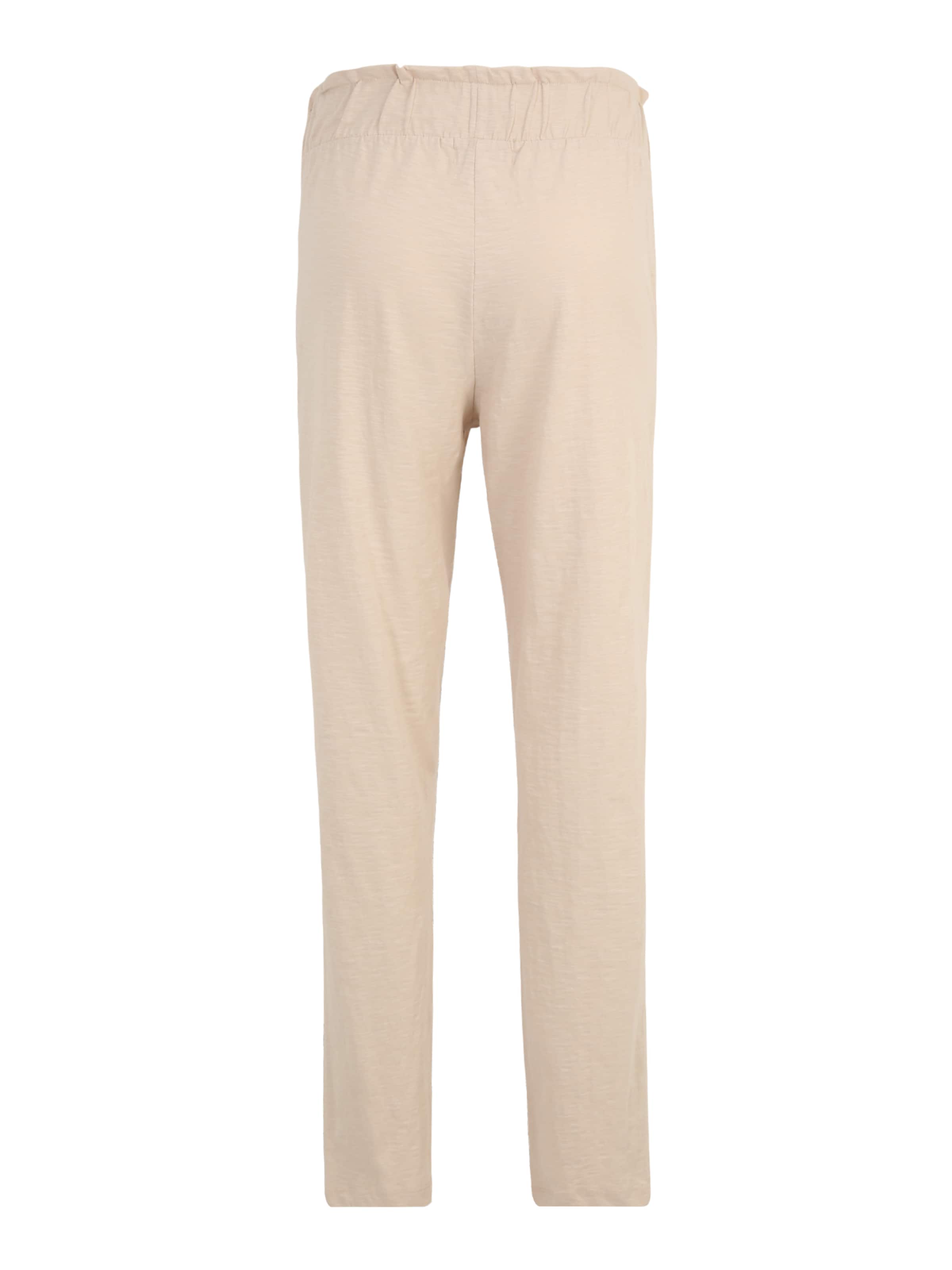 MAMALICIOUS Tapered Trousers 'MLIvy' in Beige