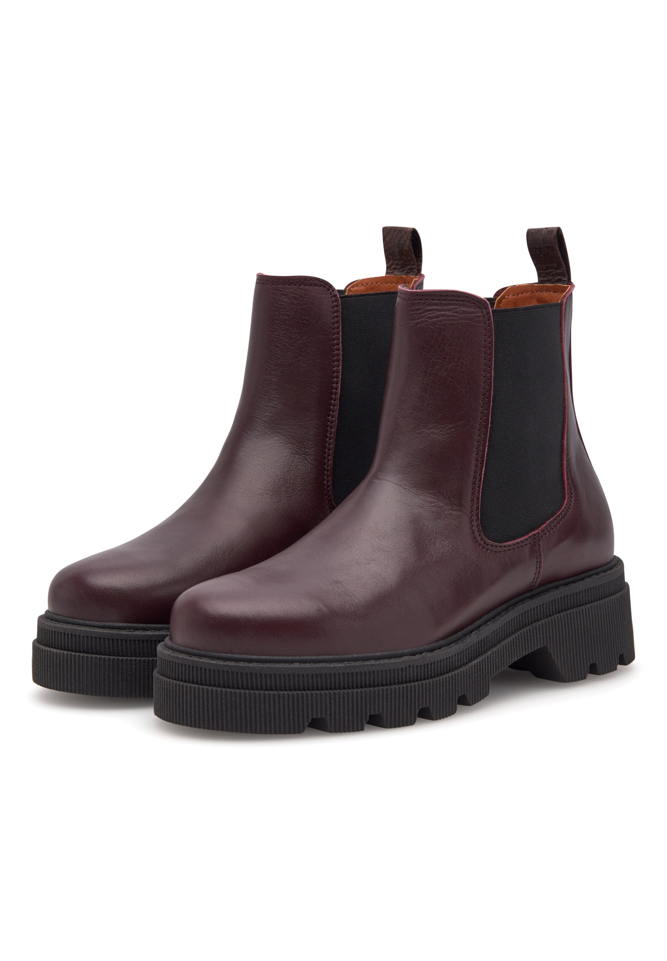 WODEN Chelsea Boots 'Sanna' i rød