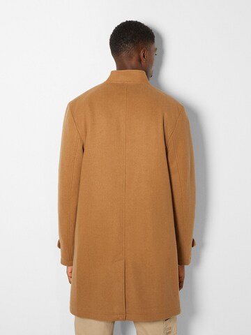 Bershka Between-seasons coat in Beige