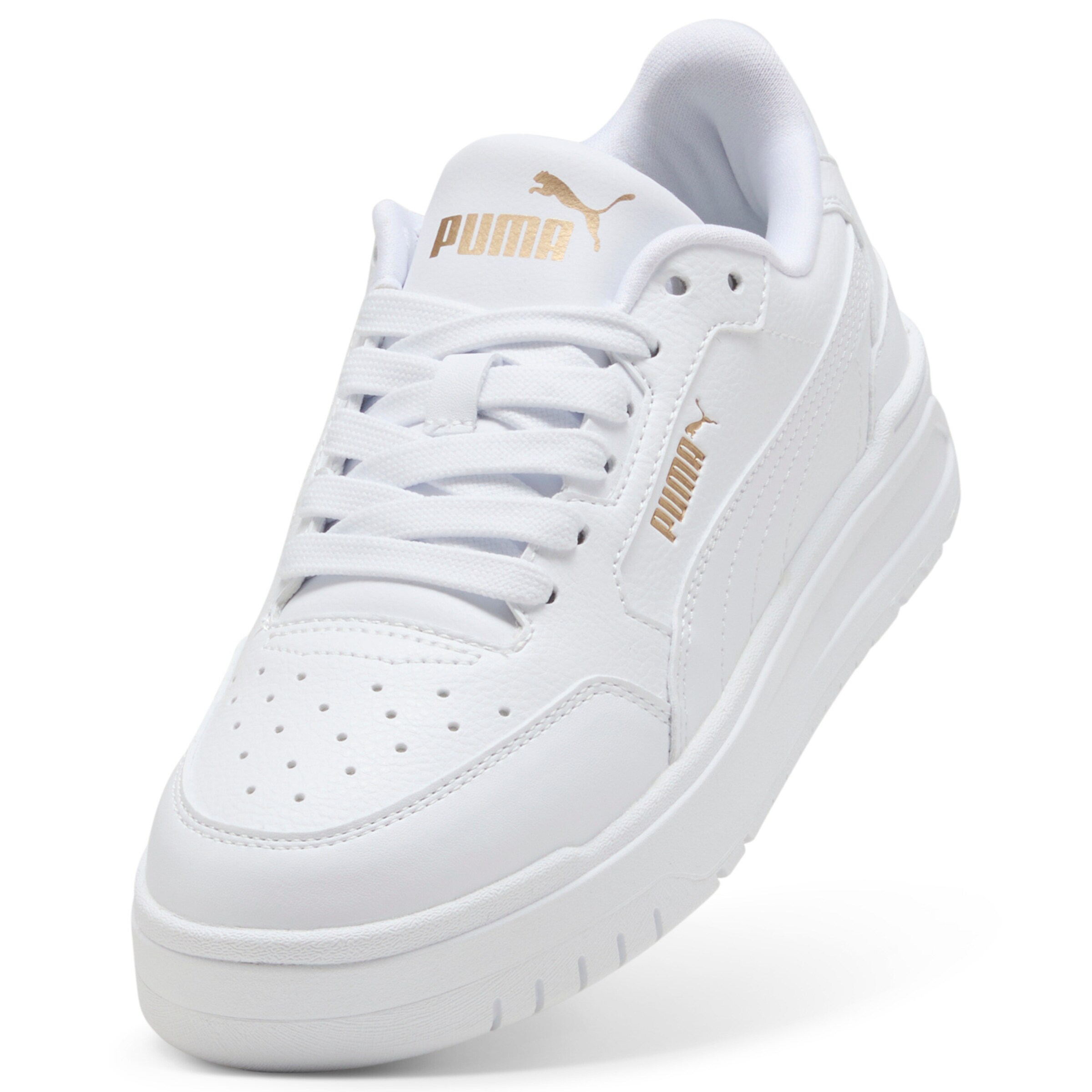 PUMA Platform trainers in White