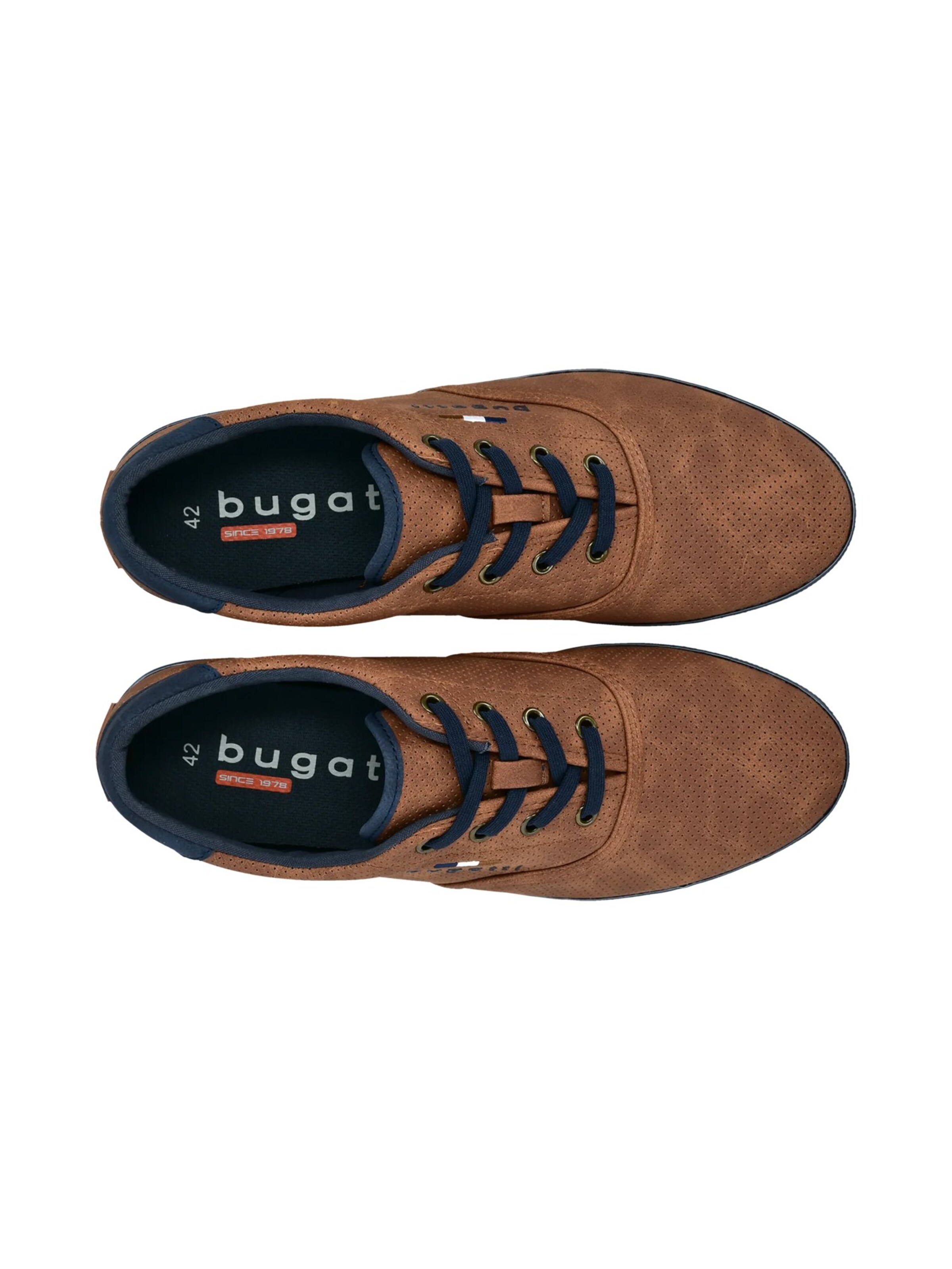 bugatti Sneakers laag in Bruin