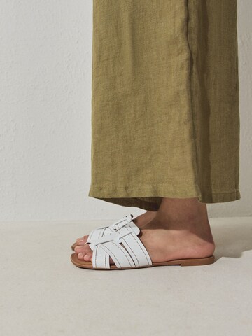 Next Pantolette in Weiß