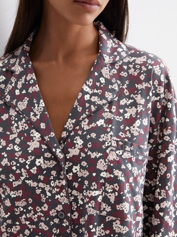 Marc O'Polo Slaapshirt ' Mix & Match Cotton ' in Grijs