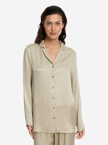 Hanro Schlafshirt ' Sleep & Lounge ' in Beige: Vorderseite