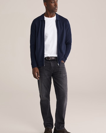 WE Fashion Вязаная кофта в Синий