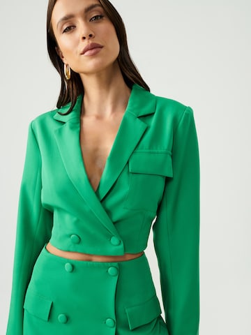 BWLDR Blazer 'KAI' in Green: front